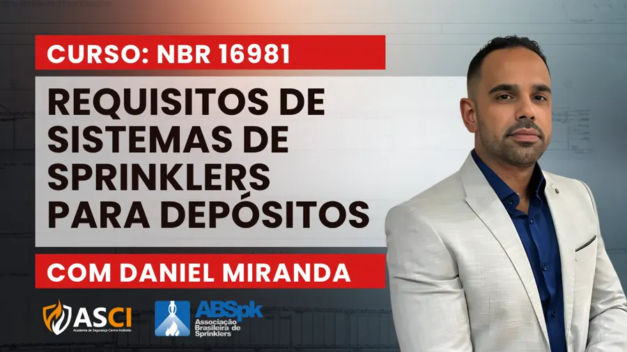 ABNT NBR 16981 — Sprinklers para depósitos e áreas de armazenagem ASCI